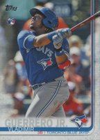 2019 Topps # Vladimir Guerrero Jr. Missing Card Number Baseball Card