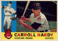 1960 Topps #341 Carroll Hardy Baseball Card