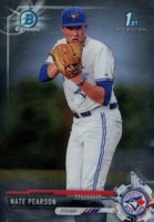 2017 Bowman Draft #BDC119 Nate Pearson Chrome Baseball Card