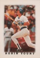 1988 Topps Mini League Leaders #21 Robin Yount Baseball Card