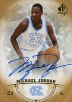 2013 SP Authentic #15 Michael Jordan Autograph Basketball Card