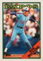 1988 Topps Tiffany #313 Bob McClure Baseball Card