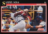 1991 Score #256 Sammy Sosa Baseball Card