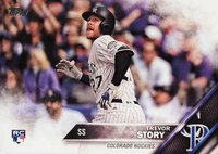 2016 Topps Update #US226 Trevor Story Running Baseball Card