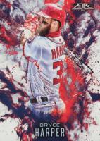 2016 Topps Update Fire #F-3 Bryce Harper Baseball Card