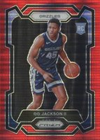 2023 Panini Prizm #179 GG Jackson II Red Seismic Basketball Card