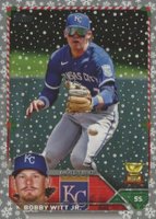 2023 Topps Holiday #H102 Bobby Witt Jr. Metallic Baseball Card