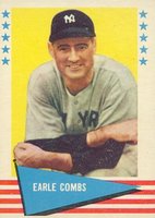 1961 Fleer #17 Earle Combs Baseball Card