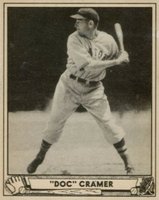 1940 Play Ball #29 Doc Cramer Baseball Card