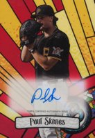 2023 Bowman Draft Bowman Glass Autograph #BGAPS Paul Skenes Red Baseball Card