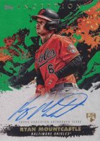 2021 Topps Inception Rookie and Emerging Star Autographs #RM Ryan Mountcastle Green Baseball Card