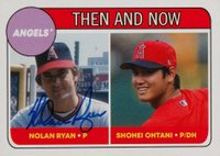 2018 Topps Throwback Thursday #67 Nolan Ryan/Shohei Ohtani Baseball Card