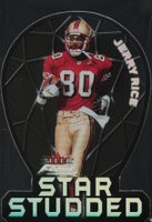 2000 Fleer Focus Star Studded #5 Jerry Rice Football Card