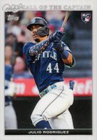 2022 Topps X Derek Jeter: Call of the Captain #31 Julio Rodriguez Baseball Card