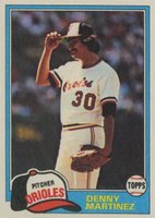 1981 Topps #367 Dennis Martinez Baseball Card