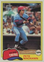 1981 Topps #509 Pete Mackanin Baseball Card