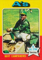 1975 Topps #170 Bert Campaneris Baseball Card