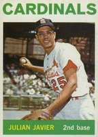1964 Topps #446 Julian Javier Baseball Card
