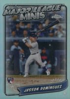 2024 Topps Chrome Update Major League Minis #MM8 Jasson Dominguez Baseball Card