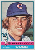 1976 Topps #101 Pete LaCock Baseball Card