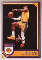 2022 Panini NBA Hoops #170 LeBron James Basketball Card