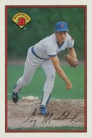 1989 Bowman #284 Greg Maddux Baseball Card