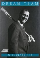 1991 Score #886 Will Clark Baseball Card