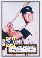 2006 Topps Rookie of the Week #1 Mickey Mantle Baseball Card