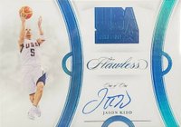 2019 Panini Flawless USA Basketball Autographs #USAJK Jason Kidd Platinum 1/1 Basketball Card
