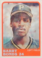 1988 Sportflics #119 Barry Bonds Baseball Card