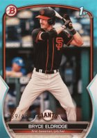 2023 Bowman Draft #BD107 Bryce Eldridge Sky Blue Baseball Card