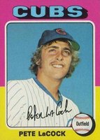 1975 Topps #494 Pete LaCock Baseball Card