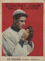 1914 Cracker Jack #36 Ed Walsh Baseball Card