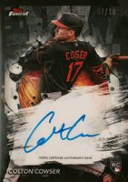 2024 Topps Finest Finest Autographs #FACC Colton Cowser Black Refractor Baseball Card