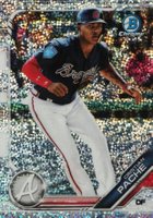 2019 Bowman Prospects Chrome #62 Cristian Pache Speckle Refractor Baseball Card