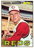 1967 Topps #135 Deron Johnson Baseball Card