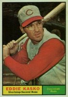 1961 Topps #534 Eddie Kasko Baseball Card