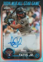 2024 Topps Chrome Update 2024 All-Star Game Autographs #FT Fernando Tatis Jr. Baseball Card