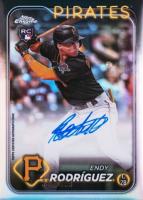 2024 Topps Chrome Rookie Autographs #RAER Endy Rodriguez Refractor Baseball Card