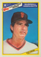 1987 Woolworth #1 Steve Carlton Baseball Card