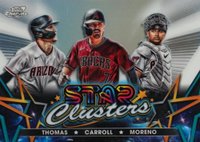 2023 Topps Cosmic Chrome Star Clusters #SC2 Alek Thomas/Corbin Carroll/Gabriel Moreno Baseball Card