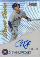 2017 Bowman's Best 1997 Best Cuts #AB Alex Bregman Autograph Baseball Card