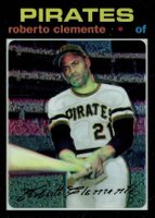 1998 Topps Clemente-Finest #17 1971 Topps Reprint Baseball Card