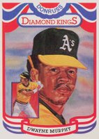 1984 Donruss #3 Dwayne Murphy Diamond Kings-Steel Baseball Card