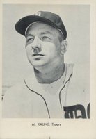 1961 Jay Publishing # Al Kaline Portrait-Pose to Chest-Tigers Baseball Card