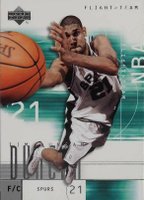 2001 Upper Deck Flight Team #26 Tim Duncan Basketball Card