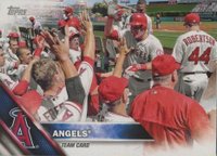 2016 Topps #644 Angels Mini Baseball Card