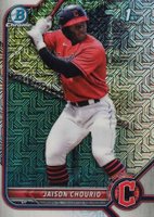 2022 Bowman Mega Box Chrome #174 Jaison Chourio Baseball Card