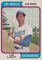 1974 Topps #658 Lee Lacy Baseball Card