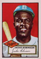 1983 Topps '52 Reprint #312 Jackie Robinson Baseball Card